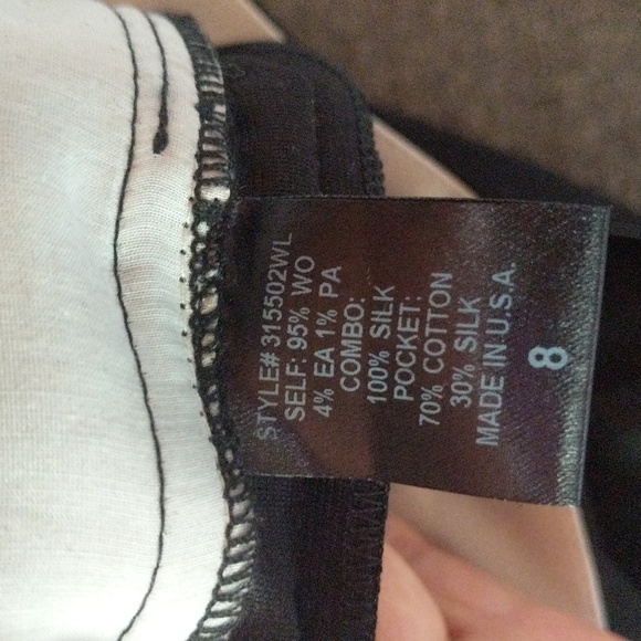 NWT Adam Lippes Wool Pants Black - Picture 8 of 16